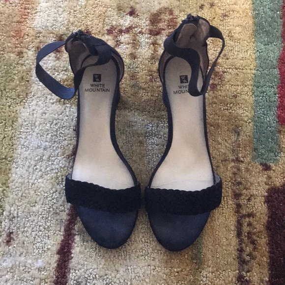 white mountain heels